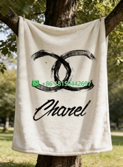 Chanel Throw Blankets